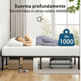 thumbnail image 4 of Base De Cama Individual Plegable Hierro Económica Metal Casa, 4 of 5