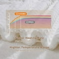 thumbnail image 3 of IDEALHOUSE Electric Heated Blanket - White | Sherpa & Waffle | 6 Heat Settings | Auto Off | ETL Safe, 3 of 8