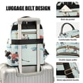 thumbnail image 3 of FORMRS Mini Backpack Purse for Women Travel Daypack Casual Shoulder Bag, Ice Play, 3 of 7