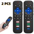 thumbnail image 1 of JUNWELL 2 pack Replacement Remote Control Only for  TV  Compatible for TCL /Hisense /Onn /Sharp /Element /Westinghouse /Philips  Smart TVs (Not for  Stick and Box), 1 of 6