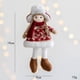 thumbnail image 3 of Colgante de peluche de ángel de Navidad para niñas, adorno para árbol de Navidad, decoración navideña para el hogar, regalos de Navidad, Año Nuevo 2022, 3 of 5