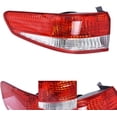 thumbnail image 4 of SHZAITOR For 2003 2004 Honda Accord Sedan Driver Left Side Tail Light Lamp Outer Red, 4 of 6