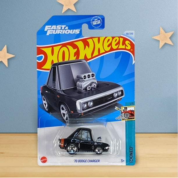 Hot Wheels 70 Dodge Charger - Montessori Play Vehicle - Walmart