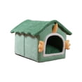 thumbnail image 4 of Casa para gatos Fernando cama cueva cómoda cabaña para conejos y gatitos nido para perros antideslizante extraíble 40cmx35cmx38cm, 4 of 8
