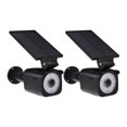 thumbnail image 1 of piezas de luz de seguridad LED con forma de cámara de seguridad falsa con energía solar TFixol  Luz LED, 1 of 7