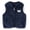 Dark Blue, variant on Liyamei Baby Bear Fleece Zip Up Vest for Winter Warm Sleeveless Outerwear Size 18-24 Months