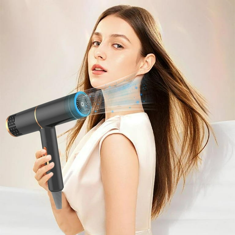 High Power Ionic Hair Dryer for Home Salon Fast Dry, Hot/Cold