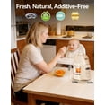 thumbnail image 3 of IAGREEA 9 in 1 Baby Food Maker, Auto Glass Baby Food Processor Steamer Puree Blender, One Step Cook Grinding, 3 Stage, Touch Screen Control, Multifunctional Blender with 24h Timer, Dishwasher Safety, 3 of 8