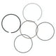 thumbnail image 3 of Juego de anillos de pistón de 5 uds., accesorios de generador de hierro, reemplazo para máquina de paletas 168F, espesor 1mm, 3 of 14