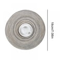 thumbnail image 6 of 5 Sizes Round Braided Placemat Round Table Mat for Dining Tables, 6 of 9