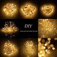 thumbnail image 5 of Luces de hadas que funcionan con pilas para centros de mesa de bodas, decoraciones para fiestas, luces de cadena de alambre de cobre para Navidad, funciona con pilas, 5 of 5