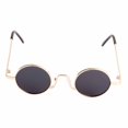 thumbnail image 1 of Gafas De Sol De Metal, Gafas De Sol De Tendencia Retro Gafas De Sol Redondas Gafas De Sol Funcionalidad Inteligente, 1 of 8