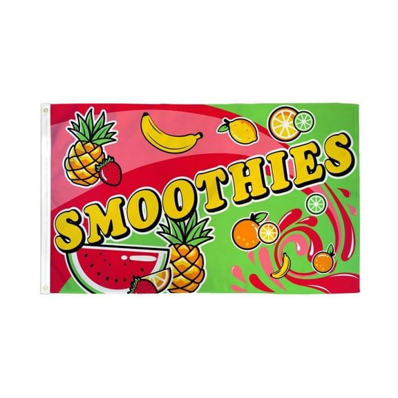 Smoothies Flag 3x5ft Poly