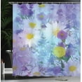 thumbnail image 4 of Ambesonne Floral Shower Curtain, Vintage Flower Pastel, 69"Wx84"L, Multicolor, 4 of 5