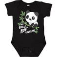 thumbnail image 3 of Inktastic My Great Aunt Loves Me Cute Panda Boys or Girls Baby Bodysuit, 3 of 5