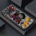 thumbnail image 3 of Matte Case for Xiaomi POCO X4 X3 X2 M4 M3 M2 F4 F3 GT F2 C40 CC9 PRO 4G 5G A3 MIX4 CIVI Case Funda Shell Marvel Spider-Man Combo, 3 of 5