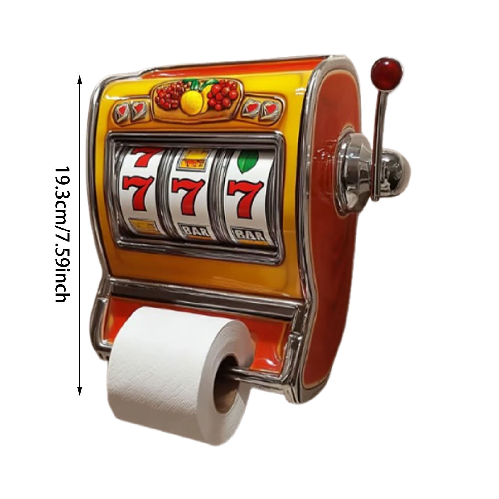 Slot Machine Toilet Paper Holder, Vending Machine Toilet Paper Holde, Unique And Fun Bathroom Multi-roll Paper Storage Rack