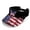 American Flag Butterfly Design, variant on HUIACONG Golf Pattern Design Wide Brim Sun Hat Visor Neutral Daily Wear Fabric Running Summer Women