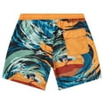 thumbnail image 3 of NEFF Men's Mickey Mouse Floating on Book Daily Board Shorts for Swimming, 3 of 4