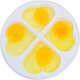 thumbnail image 1 of Microondas Huevos individuales Microondas Omelette, Cocedor de huevos fritos escalfados, Cocedor de huevos de plástico, Horno de microondas JAMW Sencillez, 1 of 5