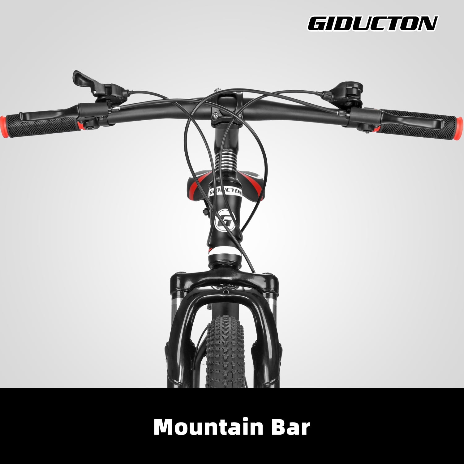 Mens Mountain Bike Eurobike, 27.5 Inch, 21 Speed Shifter, Disc Brakes,Mens Bicycle Adult, RED
