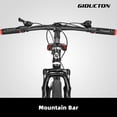 thumbnail image 5 of Mens Mountain Bike Eurobike, 27.5 Inch, 21 Speed Shifter, Disc Brakes,Mens Bicycle Adult, RED, 5 of 6