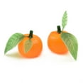 thumbnail image 2 of JINGT 10x Artificial Fake-Orange Limes Fruit for Vase Filler Home Kitchen Party Decor, 2 of 8