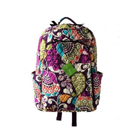 Vera Bradley School Bags Compare Prices At Nextag Vera Bradley Laptop Backpack In Plum Crazy With Inte