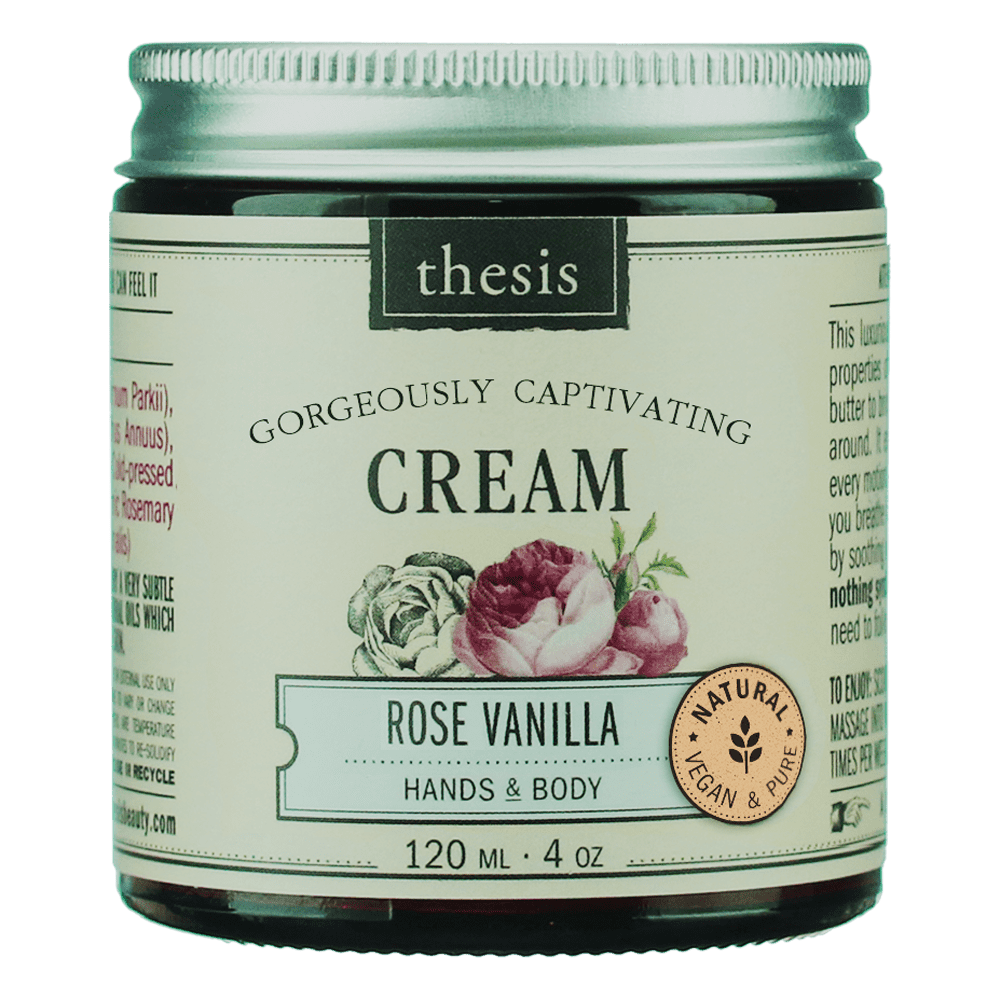 Body Cream Rose Vanilla 4 fl oz