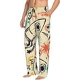 thumbnail image 2 of Fotbe Rockets Men's Pajama Pants,Sleepwear Pants,Pj Bottoms Drawstring And Pockets-Medium, 2 of 9