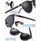 thumbnail image 5 of Gafas de Sol CARFIA Vintage Polarized para Hombre CA5288L, 5 of 8