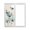 Turquoise Beige, variant on Static Cling Non Adhesive Window Film, Turquoise Tulip Window Privacy Film Frosted, Spring Vintage Botanical Butterfly Floral Opaque Window Coverings for Small Windows, Home, 17.7 x 39.3 Inches