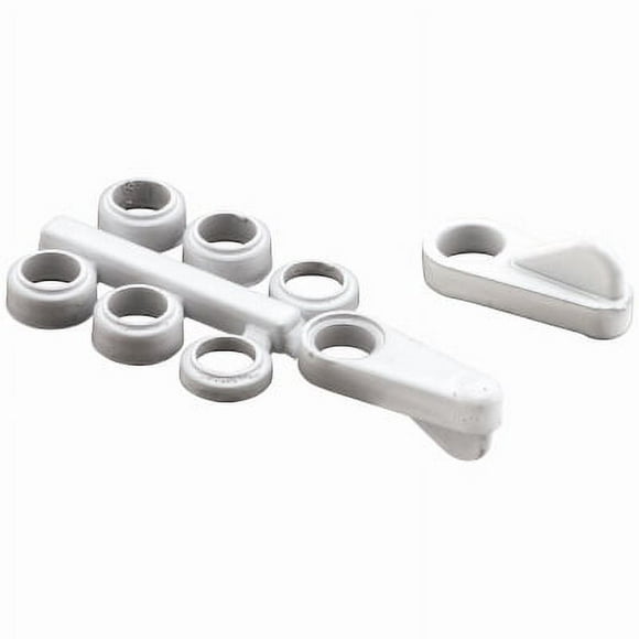 4 Pack white universal screen clips are constructed of diecast materia, Each