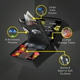 thumbnail image 3 of Casemaster Elite Jr Nylon Dart Case, Holds 6 Darts and Accessories, Black, 3 of 6