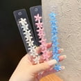 thumbnail image 4 of Clips de Cheveux Mignons Enfants Réutilisables Légers Décoratifs pour Accessoires de Tresse Mariage Rose, 4 of 9