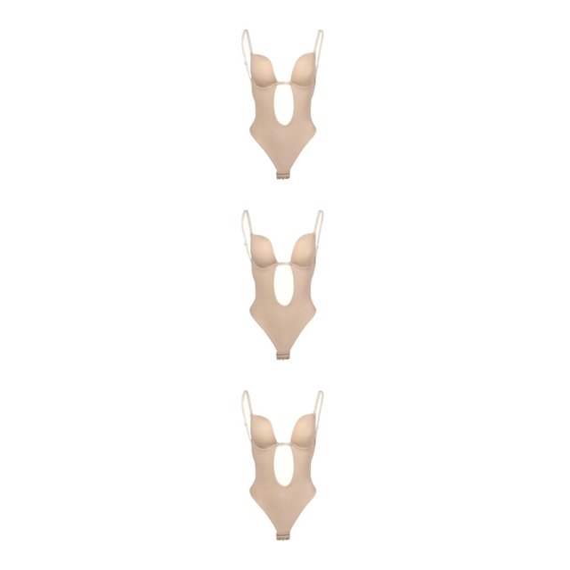Jumpingount Body adelgazante para mujer, ropa moldeadora para fiesta de viaje, mono Chinlon para mujer, sujetador de realce, lencería, regalo de Type1 NO1