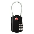thumbnail image 2 of PEONAVET Combination Lock Backpack Luggage Lock Aluminum Alloy Password Padlock, 2 of 6