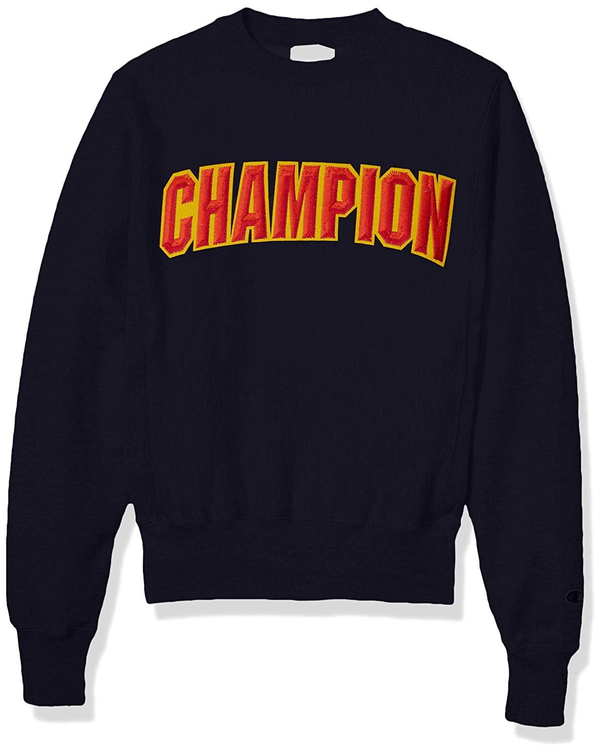 champion reverse weave crew navy