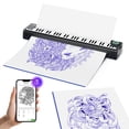 thumbnail image 1 of Tattoo Thermal Printer,Bluetooth Tattoo Stencil Machine, Portable Tattoo Transfer Printer Compatible with Phone, iPad & PC, Suitable for Tattoo Enthus, 1 of 6