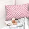 thumbnail image 4 of Fotbe Irregular Plaid Funda de Almohada Decorativa Estilo Occidental, Lujo en Algodón, Fundas para Almohadas King, Cojín Estampado para Decoración del Hogar-14"x20", 4 of 6