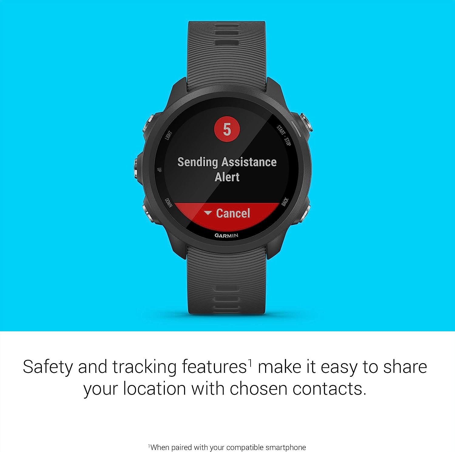 Forerunner® 245 GPS Running Smartwatch in Slate Gray - image 5 of 7
