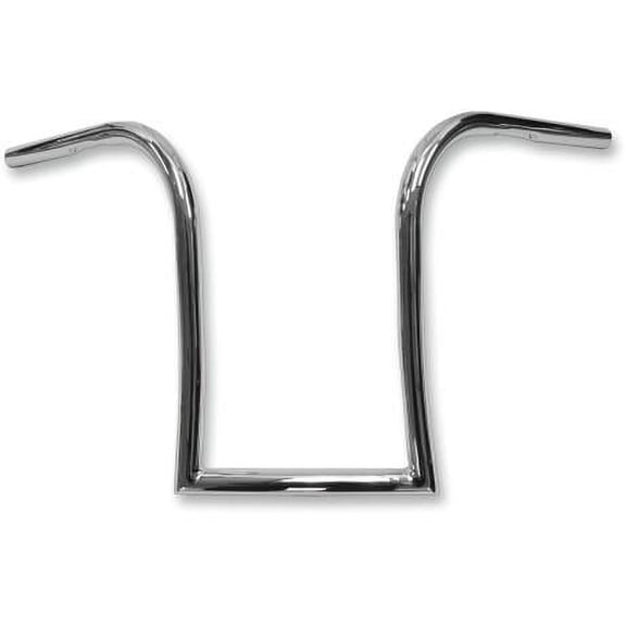 La Choppers LA-7340-14 1in. Nice Curves Ape Hanger Handlebar - 14in. Ape - Chrome