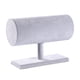thumbnail image 1 of Qarigey Soporte de exhibición T-bar pulseras organizador joyería almacenamiento moderno escaparate estante titular gran espacio decoración tienda Ropa, zapatos y accesorios Miscelánea Blanco Qarigey AP018076-03, 1 of 6
