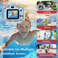 thumbnail image 4 of Children Swimming Camera Waterproof High-definition Pixels Stretchable Photo Size Sports Shoot Underwater Kids Camera Children Birthday Gift, 4 of 5