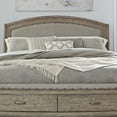 thumbnail image 2 of Liberty Furniture Avalon Queen Upholstered Headboard with Oak Wood Frame  - Burnished Beige, 2 of 6