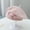 pink, variant on Flower Baby Beret Hat Solid Color Winter Warm Knitted Beanie Cap For Infant Girl