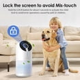 thumbnail image 3 of MOOKA Air Purifiers for Home Large Room up to 1095ft&Acirc;&sup2;, H13 HEPA Filter Air Cleaner for Pets Bedroom Remove Smoke Dust Pollens, 3 of 8
