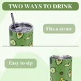thumbnail image 6 of Avocado Gifts for Women, 20 Oz Avocado Tumbler with Lid and Straw, Cute Avocado Water Bottle Coffee Travel Cup Mug, Cute Avocado Gifts for Christmas, Birthday, Mother''s Day, 6 of 6