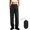 Black, variant on Women's Waterproof Windproof Outdoor Hiking Pants,Packable Elastic Waist Breathable Biker Pants with Zipper Pockets,Beige Women's S-XXXL