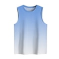 thumbnail image 4 of ReTeiv Tank Top for Women Fashion Summer Round Neck Tank Top Lightweight Sleeveless Print Tank Top, 4 of 5